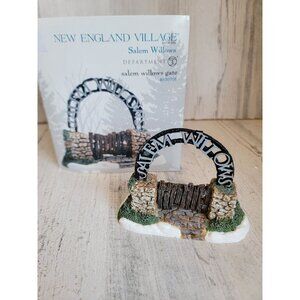 Dept 56 4030708 NEW Salem willows gate New England village accessory